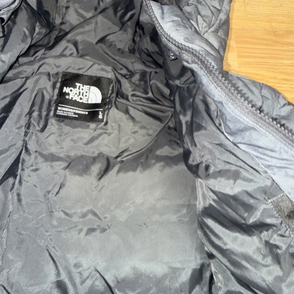 The North Face Gotham Parka Jacket Women's Large  Gray Down 550 Puffer Full-Zip - Picture 6 of 9